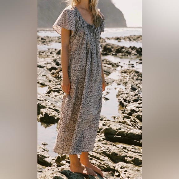 Christy Dawn Ambre Dress Noir Phlox - Picture 4 of 4